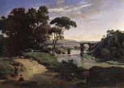 Corot Camille The bridge of Narni.